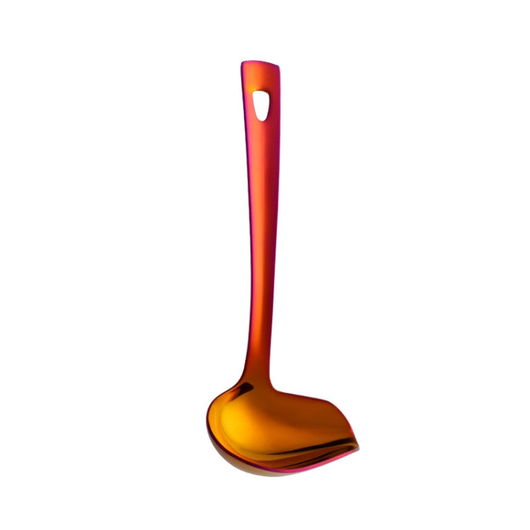 Cuillère à huile en acier inoxydable 304 Cuillère à soupe épaissie Cuillère à sauce, Cuillère à soupe (argent), Cuillère à soupe (multicolore magique), Cuillère à soupe (doré), Cuillère à soupe (or rose), Cuillère à soupe (rouge magique)