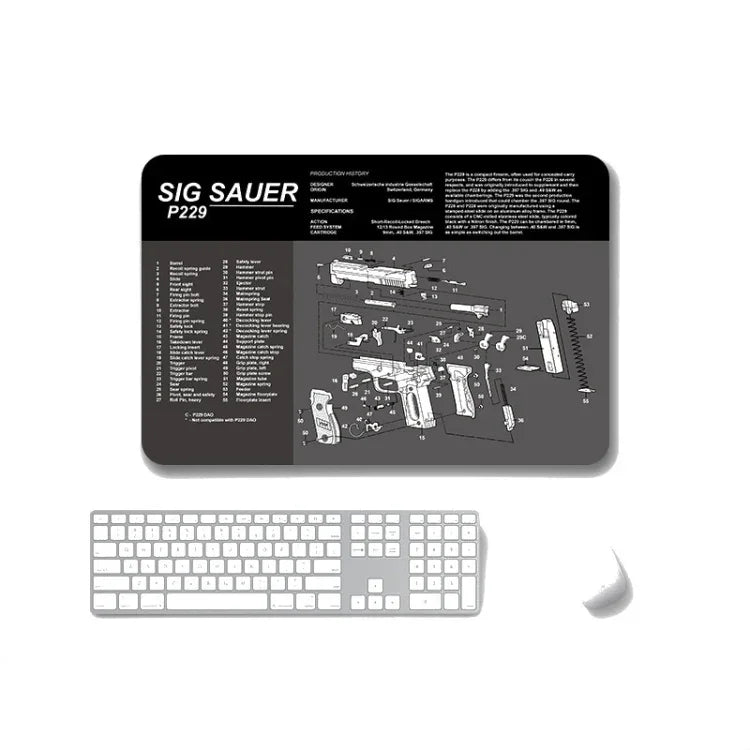 2 tapis de souris de bureau et de jeu antidérapants à transfert de chaleur simple face, 2 mm, 3 mm, 4 mm, 5 mm