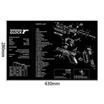 2 tapis de souris de bureau et de jeu antidérapants à transfert de chaleur simple face, 2 mm, 3 mm, 4 mm, 5 mm