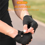 WEST BIKING YP0211218 Gants courts de cyclisme respirants Antidérapants Mitaines, M, L, XL, 2XL