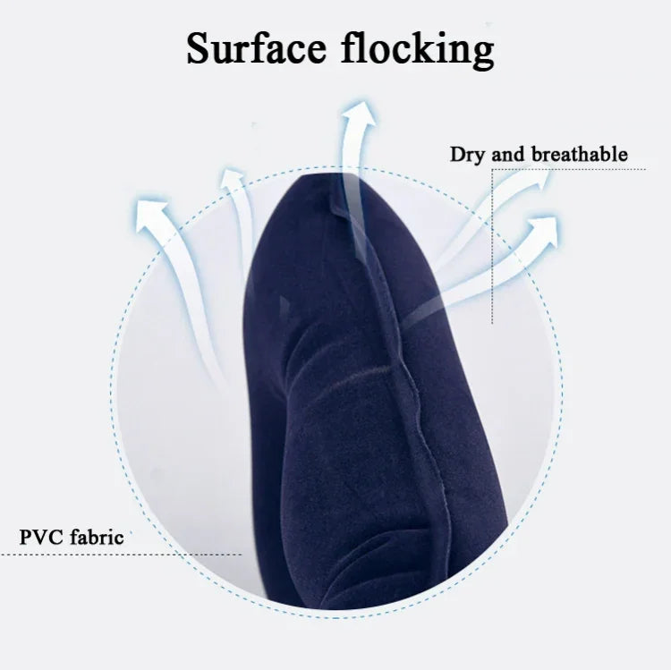 Coussin gonflable anti-escarres pour femmes enceintes et personnes âgées, Style : Carré Bleu, Carré Bleu