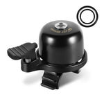 Cloche en cuivre pour vélo WEST BIKING YP0706048, mini cloche pour VTT, Cloche vélo West Biking (Noir), Cloche vélo West Biking (Doré)
