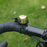 Cloche en cuivre pour vélo WEST BIKING YP0706048, mini cloche pour VTT, Cloche vélo West Biking (Noir), Cloche vélo West Biking (Doré)