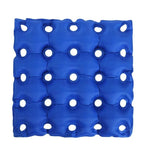 Coussin gonflable médical carré anti-escarres à 25 trous pour fauteuil roulant, Coussin gonflable pour fauteuil roulant