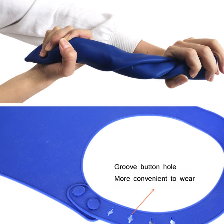 Bavoir imperméable en silicone pour personnes âgées Yanxiang, bavoir en silicone imperméable jetable élargi pour adultes