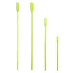 Ensemble de spatules à confiture et racloirs de bouteille cosmétiques en silicone à mini-pointe 4 en 1, 4 en 1 rouge, 4 en 1 noir, 4 en 1 coloré, 4 en 1 violet, 4 en 1 vert
