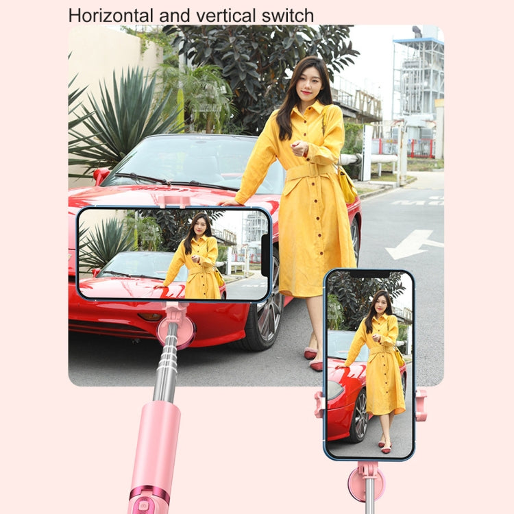Support trépied avec éclairage d'appoint CYKE AB202 Phantom tout-en-un Bluetooth pour téléphone portable, perche à selfie pour diffusion en direct sur bureau