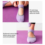 Chaussettes de yoga et danse antidérapantes sans talon pour salle de sport intérieure, 35-42