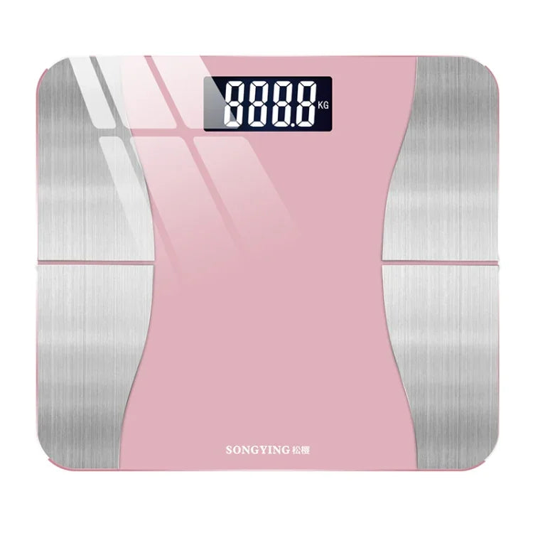 Balance intelligente de graisse corporelle SONGYING SY06, balance de poids corporel domestique, version rechargeable (290x260mm)