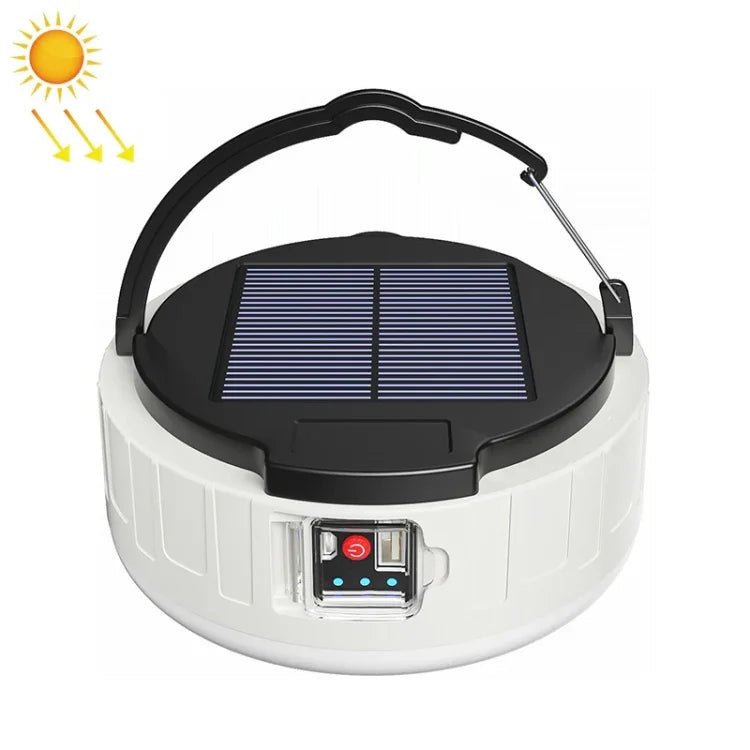 HB208 Solar Power 10W 37 LED Household Emergency Light Mobile Night Market Light Camping Light, HB208 Solar Power