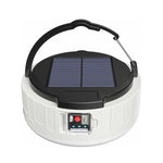 Lampe de secours domestique HB208 solaire 10W 37 LED, lampe de marché nocturne mobile, lampe de camping, HB208 solaire