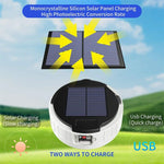 Lampe de secours domestique HB208 solaire 10W 37 LED, lampe de marché nocturne mobile, lampe de camping, HB208 solaire