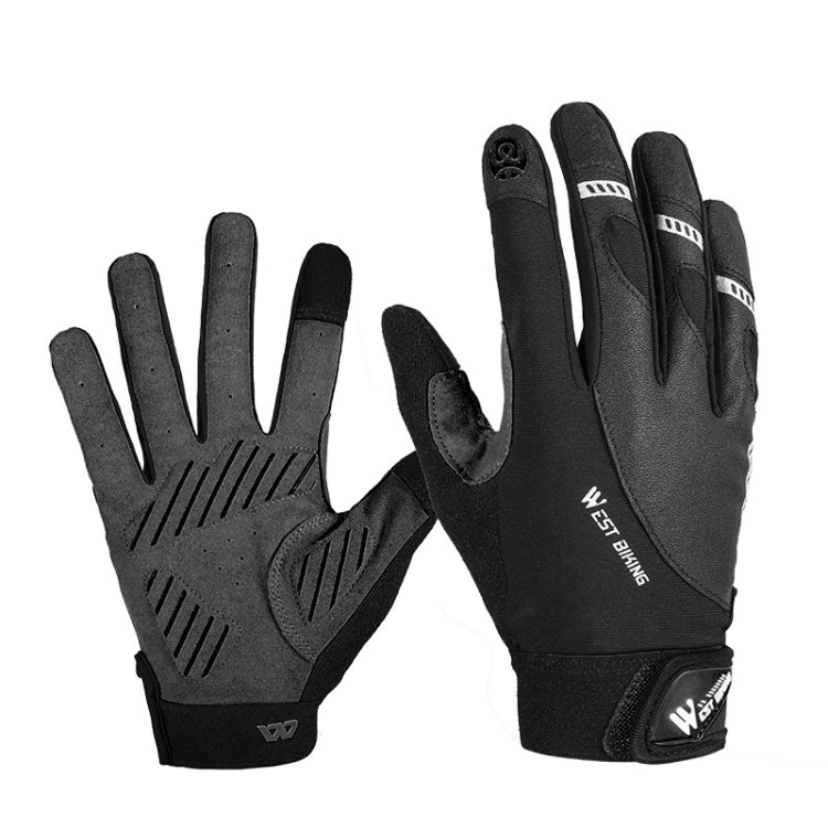 WEST BIKING YP0211209 Gants de vélo antichoc, antidérapants et tactiles, tailles M, L, XL