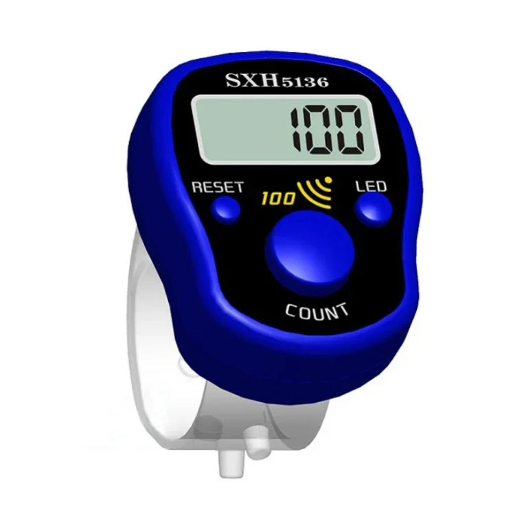 Compteur électronique lumineux LED avec fonction de rappel sonore après cent, livraison couleur aléatoire, 4PCS lumineux