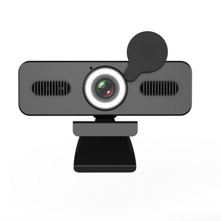 Caméra informatique réseau haute définition sans pilote, avec lumière embellissante et microphone omnidirectionnel, longueur du câble : 1,8 m, 1080P, 2K, 4K