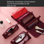 Trousse de Toilette Multifonction 4-en-1 Amovible Grande Capacité, Sac de Voyage Pratique, Rouge Vin, Noir, Gris, Vert Amélioré, Rose Amélioré, Bleu Amélioré, Violet Amélioré, Blanc Amélioré