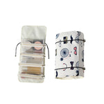 Trousse de Toilette Multifonction 4-en-1 Amovible Grande Capacité, Sac de Voyage Pratique, Rouge Vin, Noir, Gris, Vert Amélioré, Rose Amélioré, Bleu Amélioré, Violet Amélioré, Blanc Amélioré