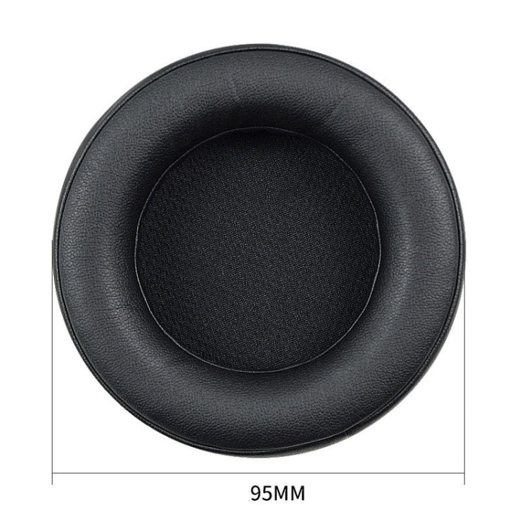 2 cache-oreilles en éponge pour casque Virtuoso RGB Wireless SE, Noir, Blanc, Gris, Marron, Peau de protéine noire, Maille de football noire
