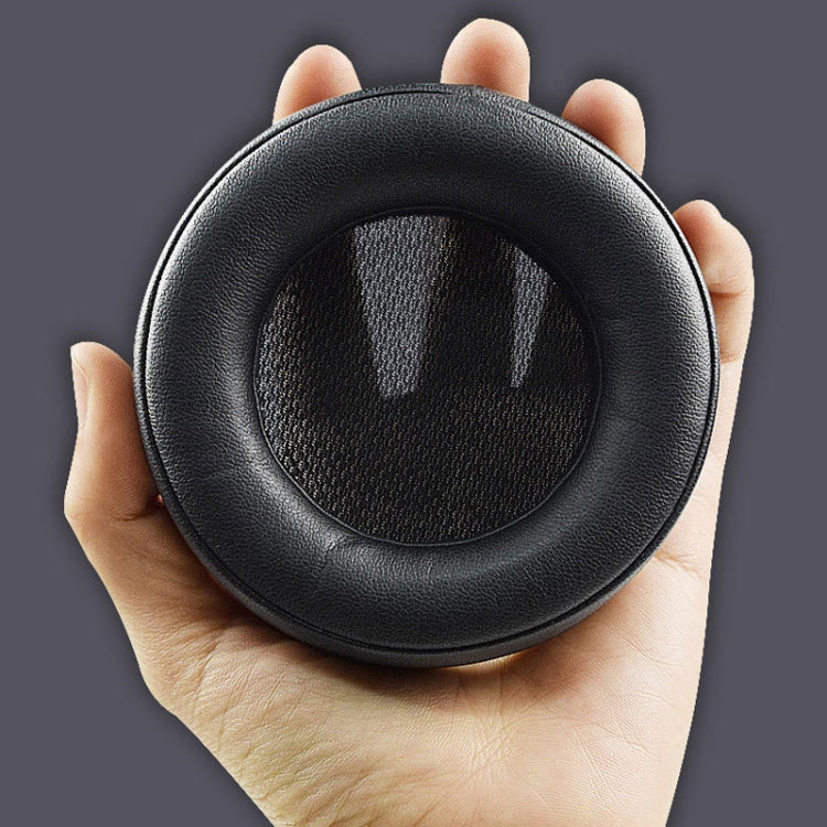 2 cache-oreilles en éponge pour casque Virtuoso RGB Wireless SE, Noir, Blanc, Gris, Marron, Peau de protéine noire, Maille de football noire