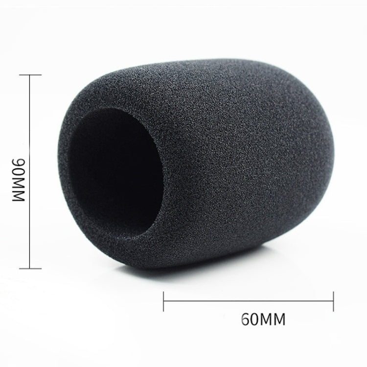 2 pièces housse en mousse pour microphone adaptée aux microphones Audio-Technica AT2020/ATR2500/AT2035, housse anti-vent et anti-souffle