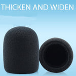 2 pièces housse en mousse pour microphone adaptée aux microphones Audio-Technica AT2020/ATR2500/AT2035, housse anti-vent et anti-souffle