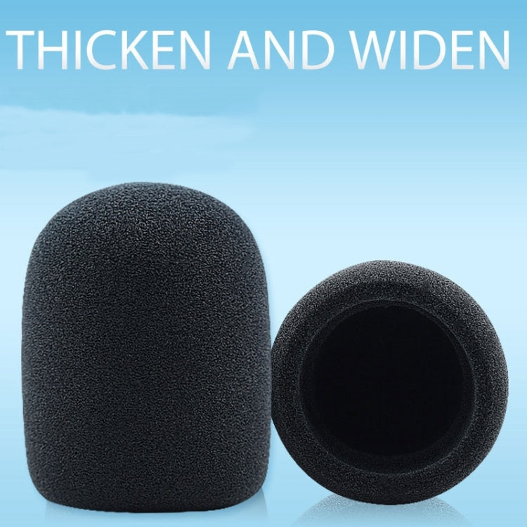 2 pièces housse en mousse pour microphone adaptée aux microphones Audio-Technica AT2020/ATR2500/AT2035, housse anti-vent et anti-souffle