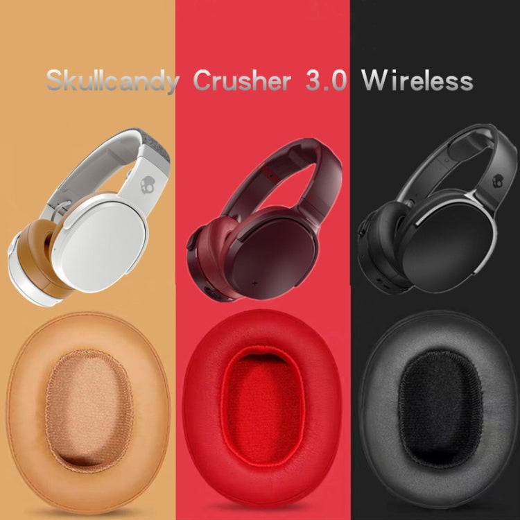 2 protège-écouteurs en éponge pour Skullcandy Crusher 3.0 sans fil, pour Skullcandy Crusher 3.0 (noir), pour Skullcandy Crusher 3.0 (jaune), pour Skullcandy Crusher 3.0 (rouge)