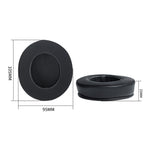 2 Paires de cache-oreilles en gel rafraîchissant, coussinets d'oreille en éponge, compatibles avec les casques Razer Kraken Kitty Edition, Razer Kraken Ultimate et Razer Nari Ultimate, Noir, Gris