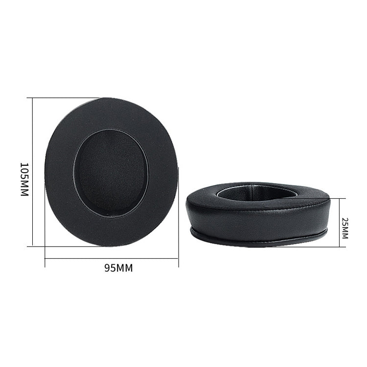 2 Paires de cache-oreilles en gel rafraîchissant, coussinets d'oreille en éponge, compatibles avec les casques Razer Kraken Kitty Edition, Razer Kraken Ultimate et Razer Nari Ultimate, Noir, Gris