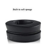 2 Paires de cache-oreilles en gel rafraîchissant, coussinets d'oreille en éponge, compatibles avec les casques Razer Kraken Kitty Edition, Razer Kraken Ultimate et Razer Nari Ultimate, Noir, Gris