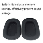 2 PCS D0005 Housse éponge pour casque Oreillettes de casque pour Logitech G633 / G933 / G933S, Couleur : Tissu maillé, Tissu maillé, Cuir protéiné