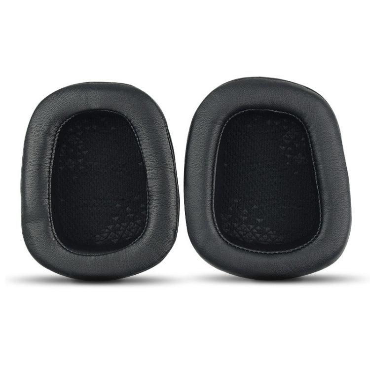 2 PCS D0005 Housse éponge pour casque Oreillettes de casque pour Logitech G633 / G933 / G933S, Couleur : Tissu maillé, Tissu maillé, Cuir protéiné