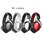2 coussinets d'oreille en éponge pour casque V-Moda LP/M100/LP2, filet noir