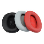 1 Paire De Cache-Oreilles Éponge En Cuir Protéiné Pour Casque Edifier W820BT / W808BT / K815 / K815PG1 / H840 / K800 / K830, Noir, Gris, Rouge