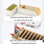 Machine intelligente H003 de plantation hydroponique de légumes, lampe de croissance végétale à spectre complet, pot de fleurs pour légumes en culture en sol