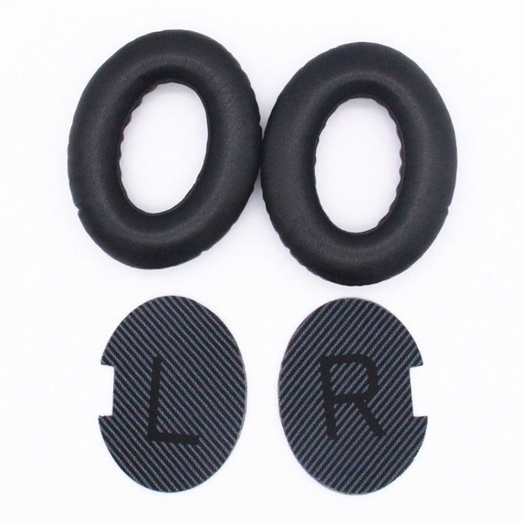 2 coques d'éponge de casque PCS pour Bose QC25 / QC15 / QC2 / QC35 / AE2i, en peau d'agneau