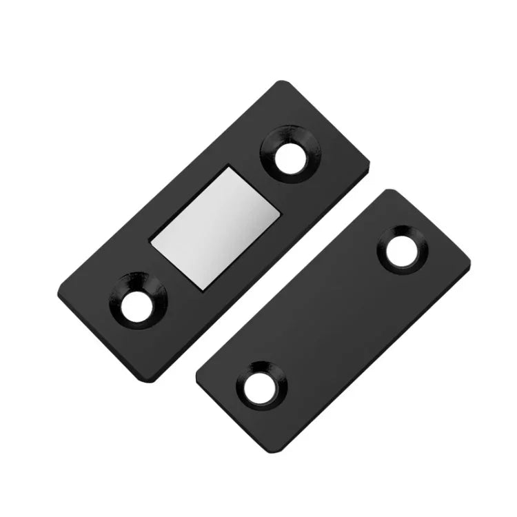 Lanceur magnétique invisible sans perçage pour porte d'armoire Ventouse double aimant Ventouse pour porte coulissante, Noir, Doré, Bronze vert, Bronze rouge, Bronze jaune