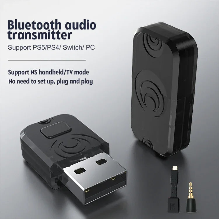 Adaptateur émetteur-récepteur audio Bluetooth pour PS5 / PS4 / Switch, pour PS5 / PS4 / Switch