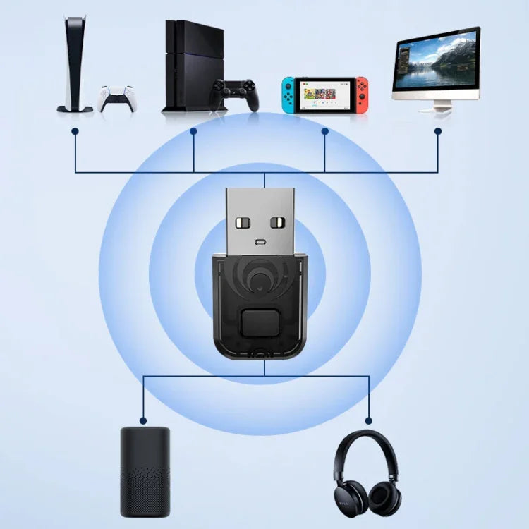 Adaptateur émetteur-récepteur audio Bluetooth pour PS5 / PS4 / Switch, pour PS5 / PS4 / Switch