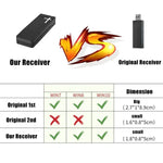 Récepteur sans fil 2,4 GHz pour manette Xbox One (compatible PC), PG-XB1006