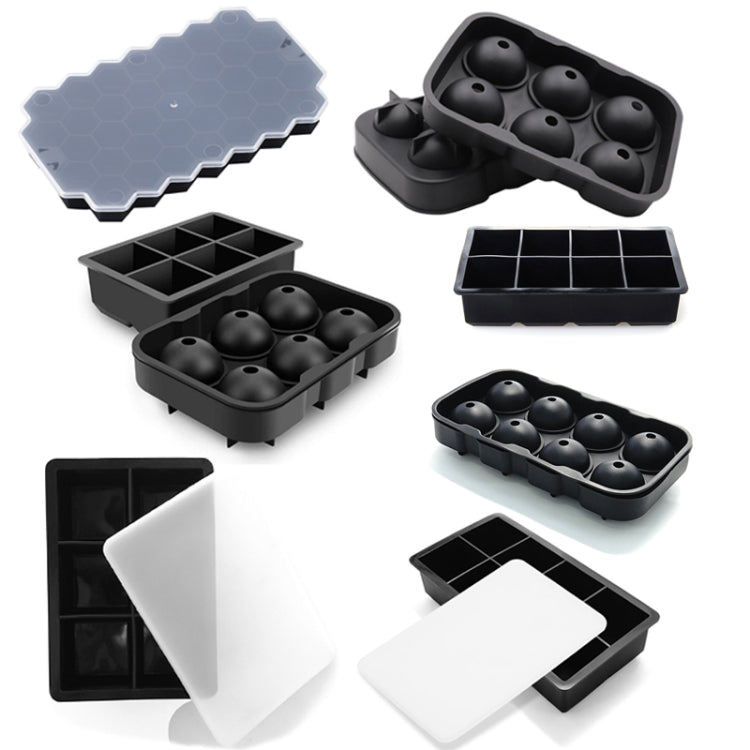 Moule à glaçons en silicone Bar Whisky, couvercle carré 6 grilles, couvercle carré 8 grilles, crâne 4 grilles, couvercle carré 4 grilles, couvercle nid d'abeille 37 grilles, couvercle nid d'abeille 13 grilles, couvercle carré 15 grilles, entonnoir lapin