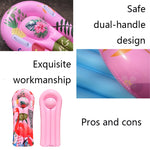 Planche de surf gonflable pour enfants en PVC avec motif animal de dessin animé, 117x54 cm