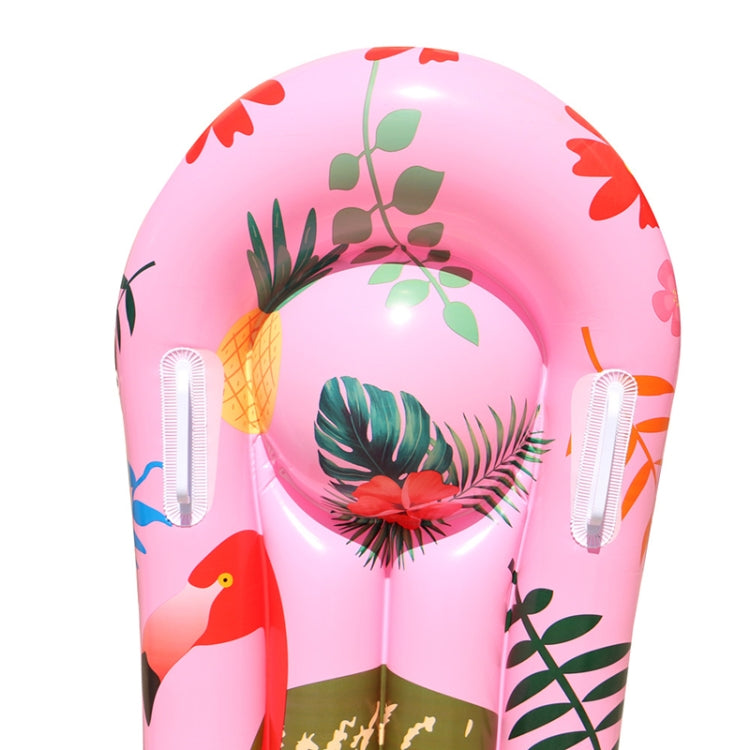 Planche de surf gonflable pour enfants en PVC avec motif animal de dessin animé, 117x54 cm