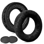 2 Paires de cache-écouteurs pour Beyerdynamic DT990 / DT880 / DT770 Pro, (Noir), (Gris), (Housse de serre-tête)
