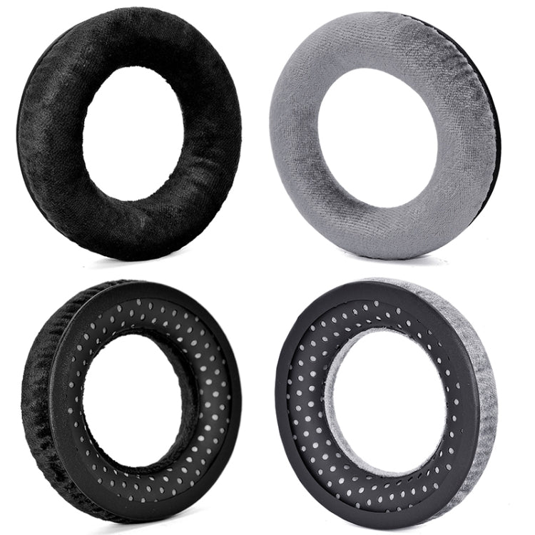 2 Paires de cache-écouteurs pour Beyerdynamic DT990 / DT880 / DT770 Pro, (Noir), (Gris), (Housse de serre-tête)