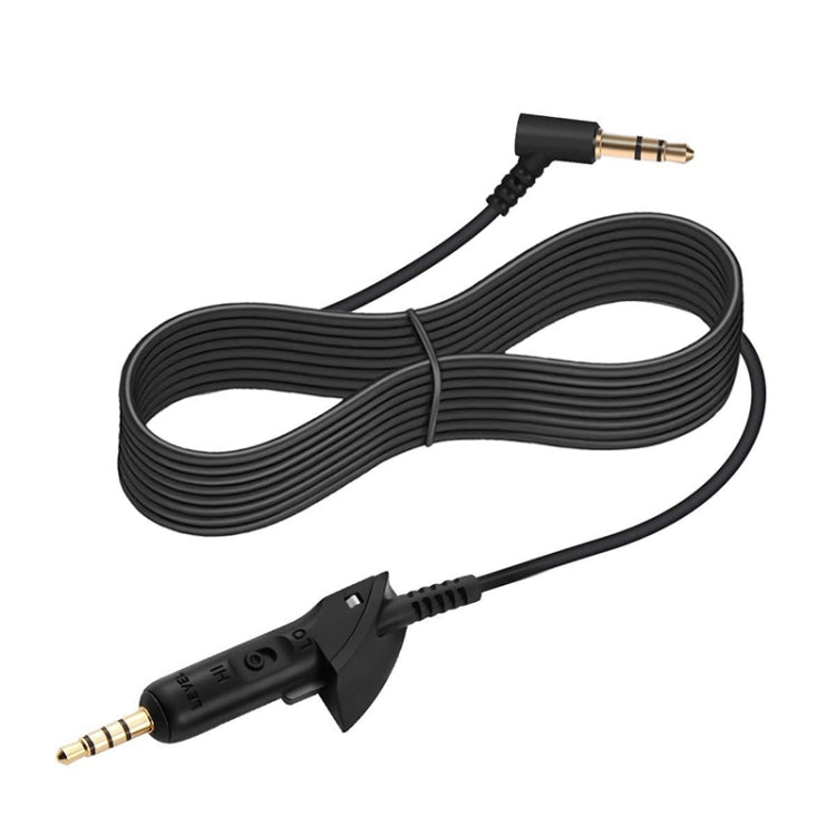 3 Câbles audio de remplacement jack 3,5 mm vers jack 3,5 mm pour Bose QC15 / QC2, 1,8 m