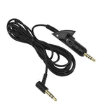 3 Câbles audio de remplacement jack 3,5 mm vers jack 3,5 mm pour Bose QC15 / QC2, 1,8 m
