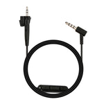 2 CÂBLES Audio de remplacement 3,5 mm vers 2,5 mm avec micro pour Bose AE2/AE2i, longueur : 1,5 m