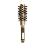 Brosse à cheveux cylindrique bouclée en céramique, résistante aux hautes températures, avec picots en nylon, 25, 32, 45, 53