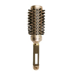 Brosse à cheveux cylindrique bouclée en céramique, résistante aux hautes températures, avec picots en nylon, 25, 32, 45, 53